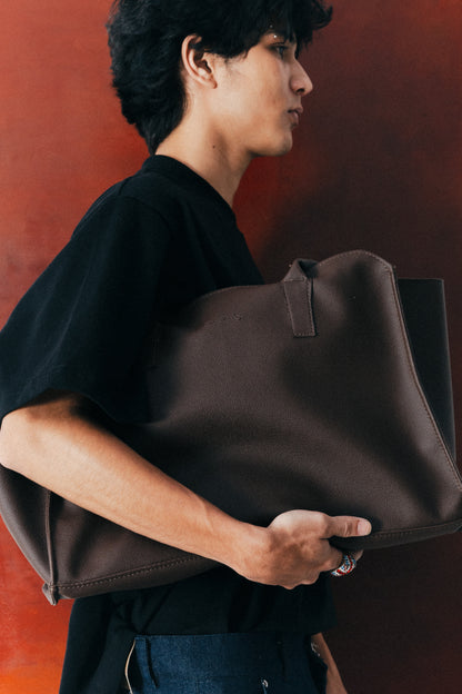 Bolsa de couro "DOSSIER"