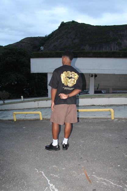 Camiseta Boxy "SSS Ring" Preta