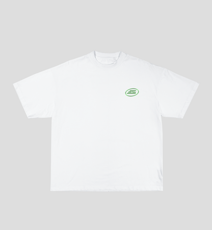 Camiseta Heavy Oversized 'Software' Branca