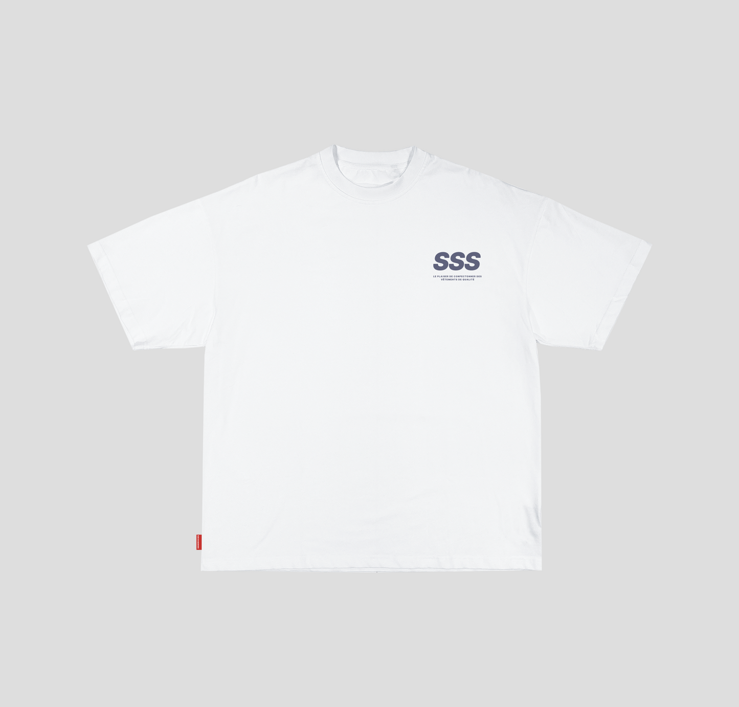Camiseta Boxy "A Walk in the Park" Off-white