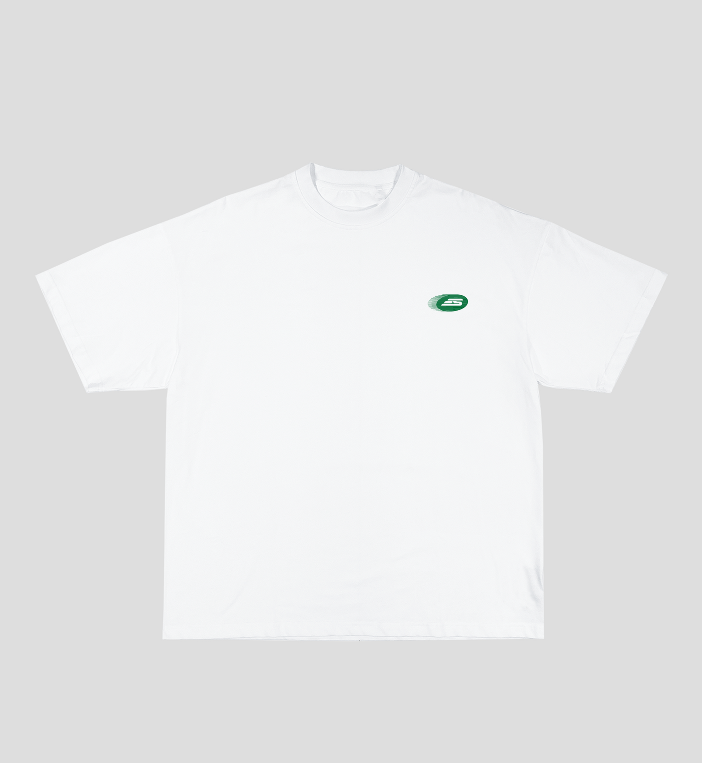 Camiseta Boxy 'Soho Logistics' Branca